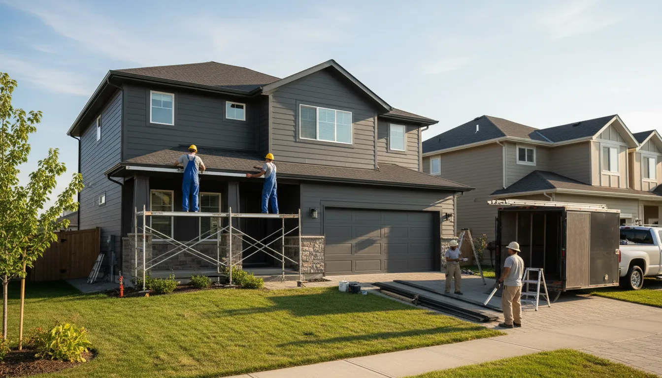 Siding in Morrisdale